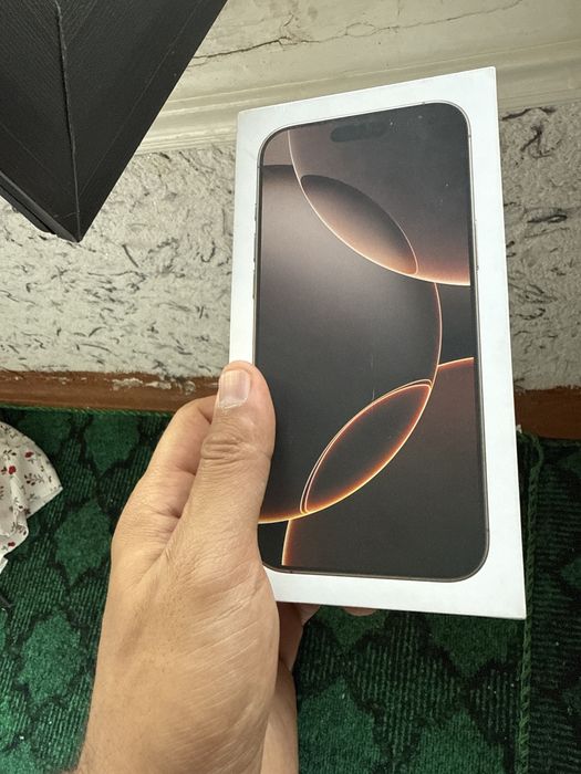 Apple 16 pro max karobkadan ochganimga xali 15 kun buldi