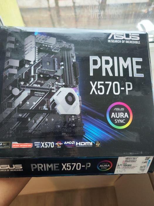 Kit ASUS Prime X570-P + Ryzen 5900X + 64 GB DDR4 3600 (2x32GB)