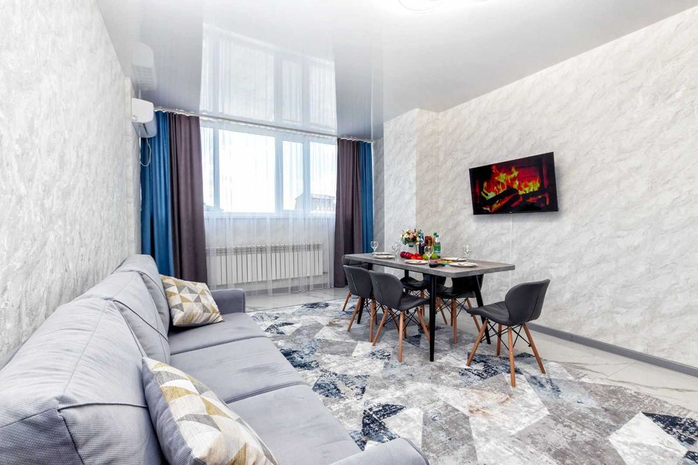 Посуточно центр левого трёхкомнатная