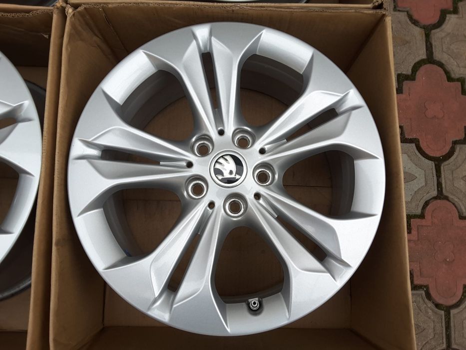 jante aliaj 17; 5x112; Skoda Octavia 4, Octavia 3, Octavia 2, Superb 2