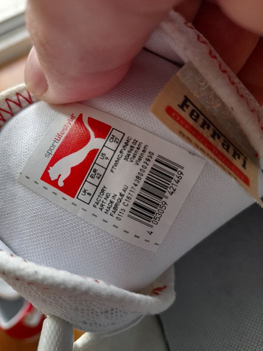 Puma Ferrari маратонки 41- 42 номер.