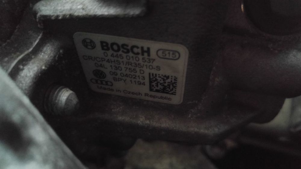 pompa inalta 2.0 tdi vw golf 7 audi q5 a5 8f a6 4g a4 b8 b9 0445010537