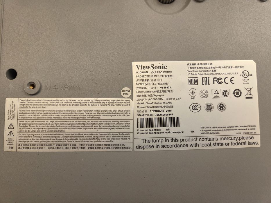 Проектор ViewSonic