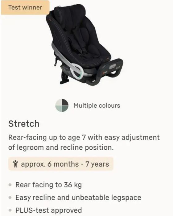 Столче за кола Be Safe Stretch