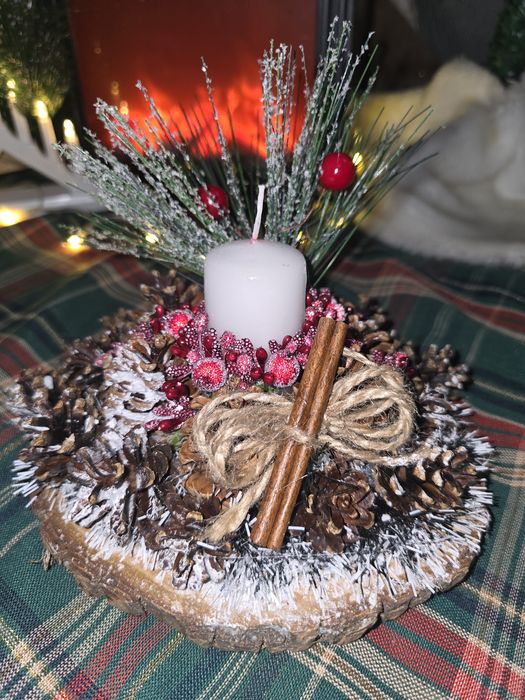 Коледни свещници