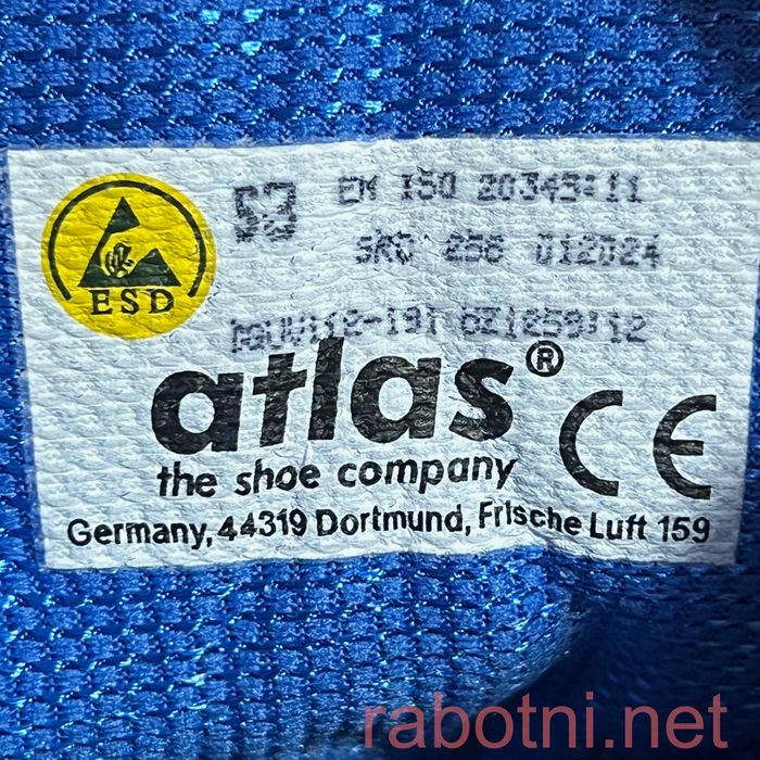 Работни обувки Atlas ErgoMed SL 535/737 XP - Размер: 41, 42, 43, 44