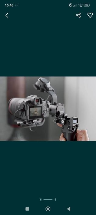 Dji ronin rsc2 электронный стабилизатор для камера