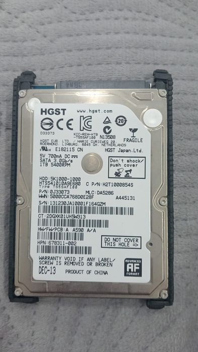 Продам жесткий диск 1000 ГБ