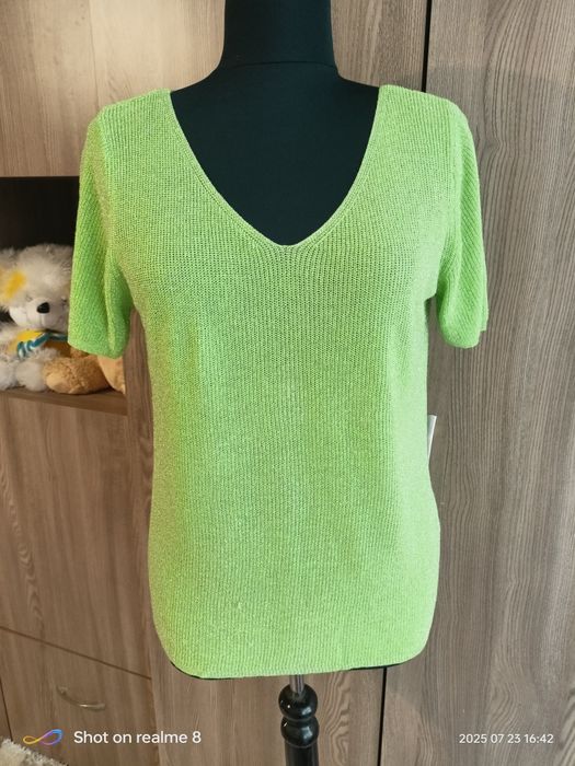 Розова и шарени блузи