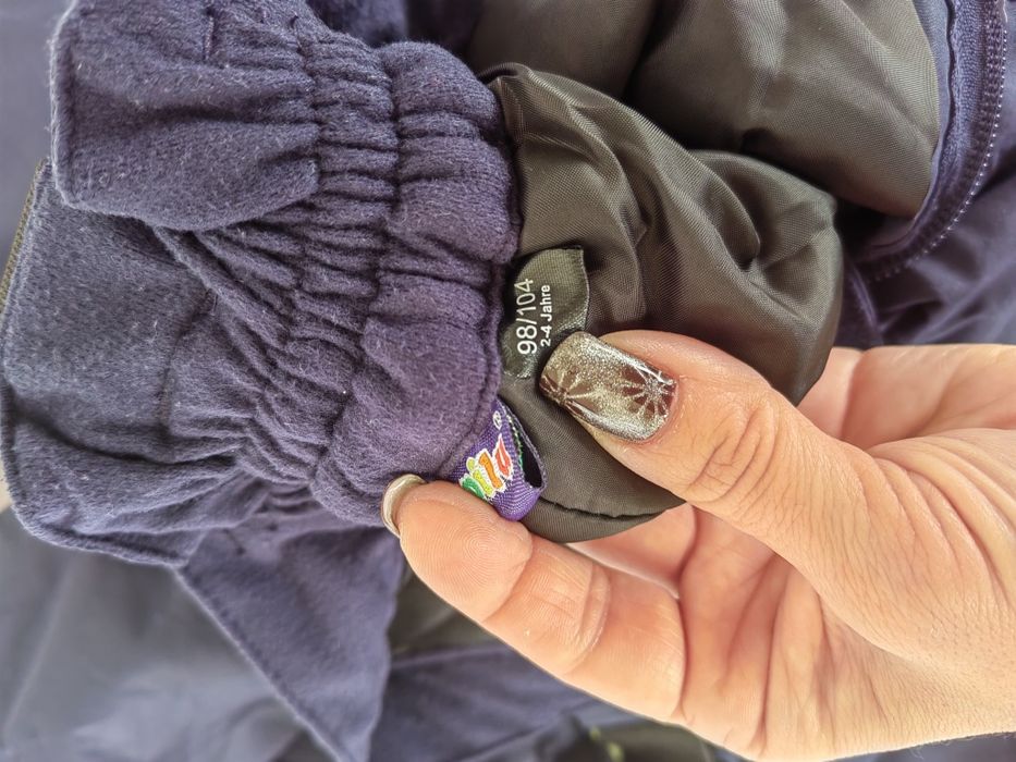 Детски ски екип (панталон + яке) 98-104см 2-4 години КАТО НОВ!!