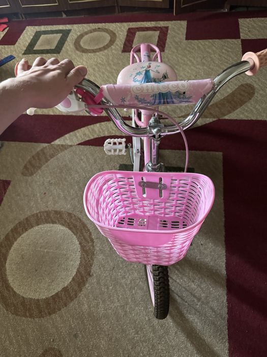 Детский велосипед ( в стиле мультфильма холодное сердце)