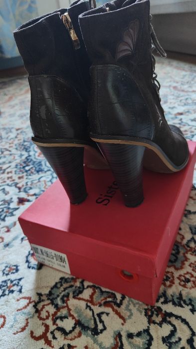 Осенний сапоги женские