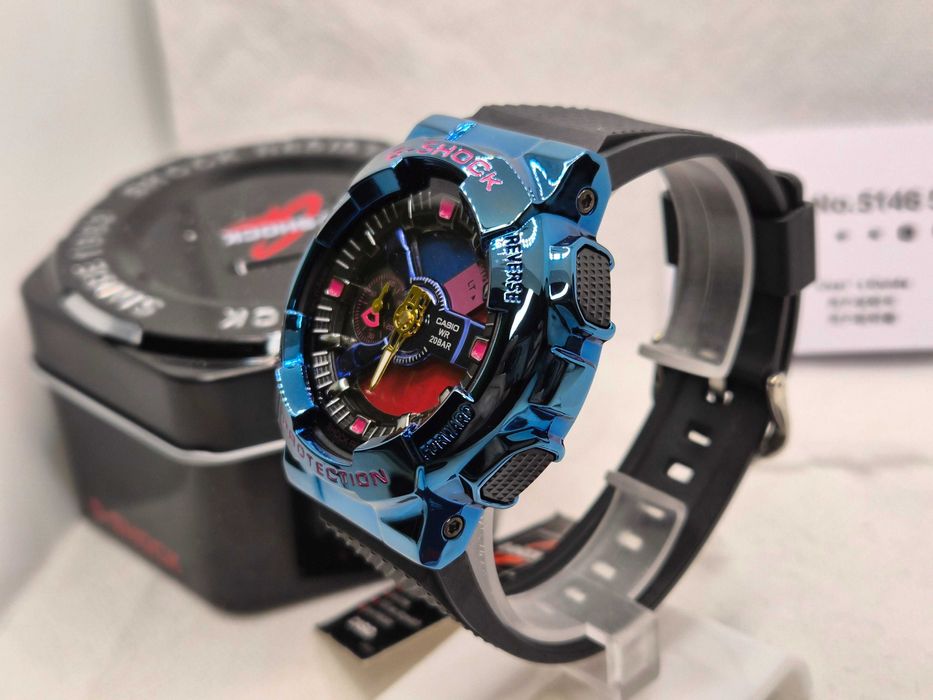 Ceas SPORT Casio g shock gm110 Metal ,NIGHTSCAPE,NOU,Garantie 2 ani