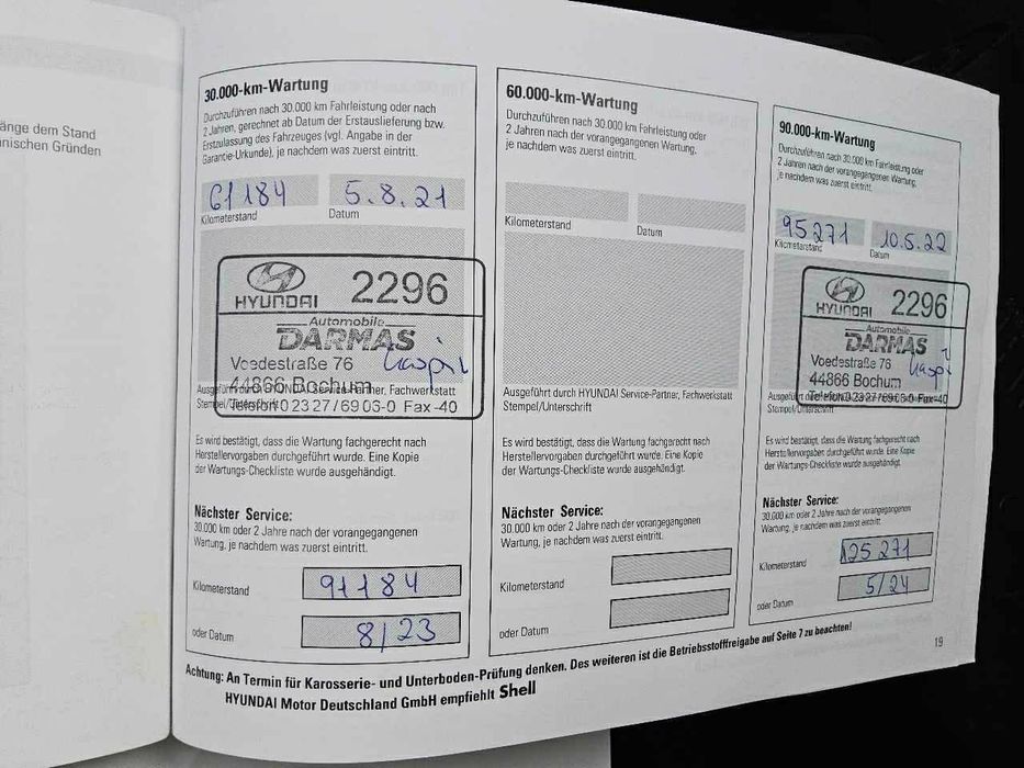 Vand Hyundai I30 20.12. 2019