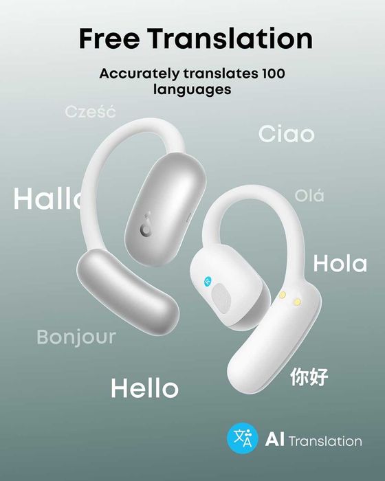 Soundcore AeroFit 2 AI Assistant от Anker, слушалки с отворени уши