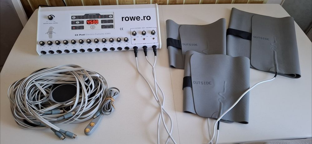 Electrostimulator si termoterapie Professional Combo 24 pads  Rowe