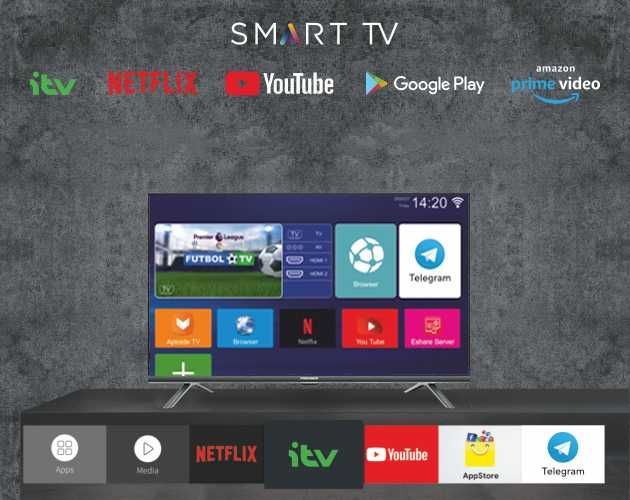 ТВ Gold Star 43GS TWO Android 14 Без рамочный По низкой цене+Доставка!