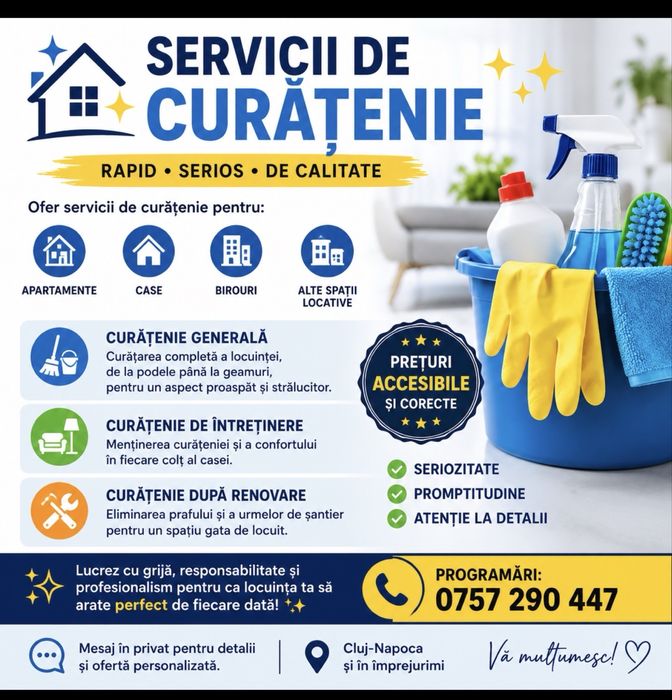 Servicii de curatenie