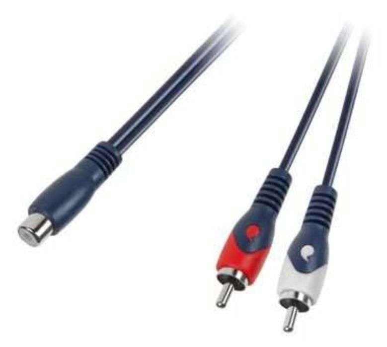 Splitter RCA la 2 RCA Splitter 2 RCA la RCA