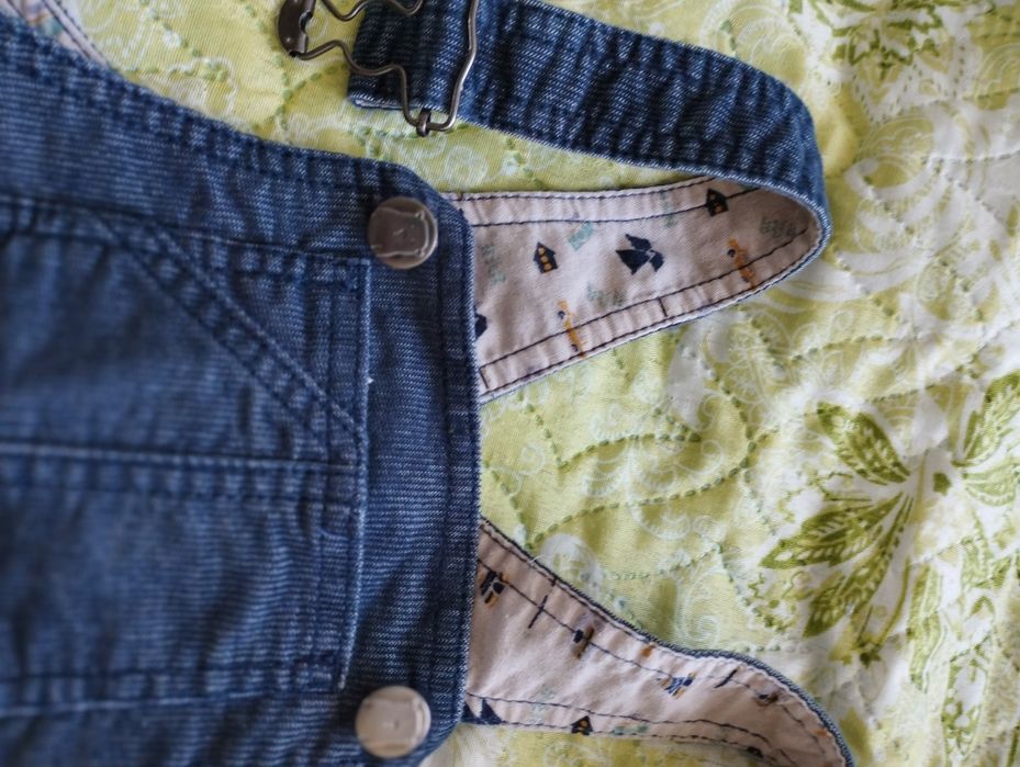 Брючки на лямках