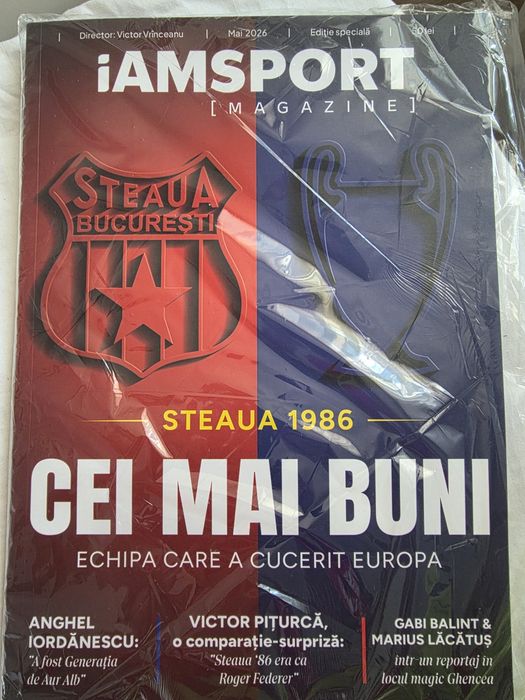 Revista iAMSPORT iAM SPORT Magazine ediție aniversară Steaua Bucuresti