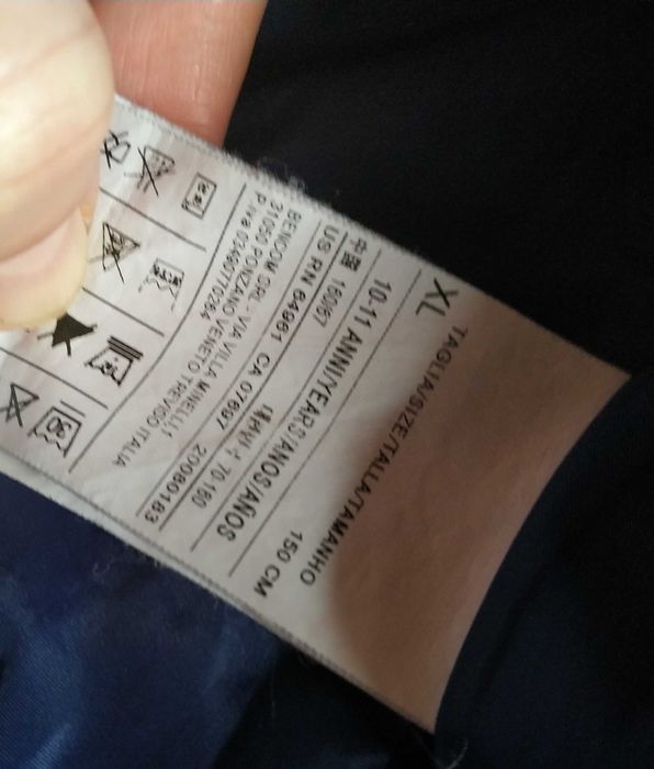 Пухено яке Benetton