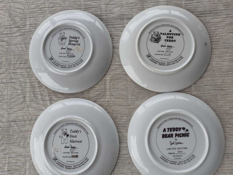 декоративни чинии 4 броя колекция