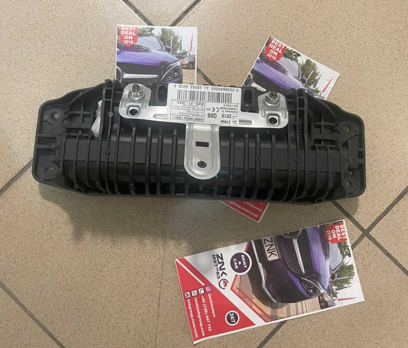 Mercedes Benz S w222 set centuri siguranta fata / spate - kit airbag
