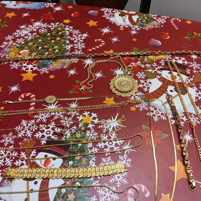 Позлатени накити с 18к злато