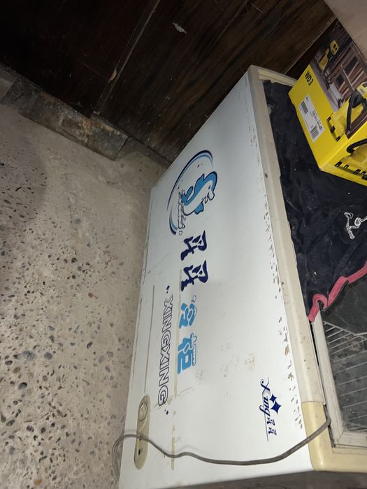 Морозильник + телевизор