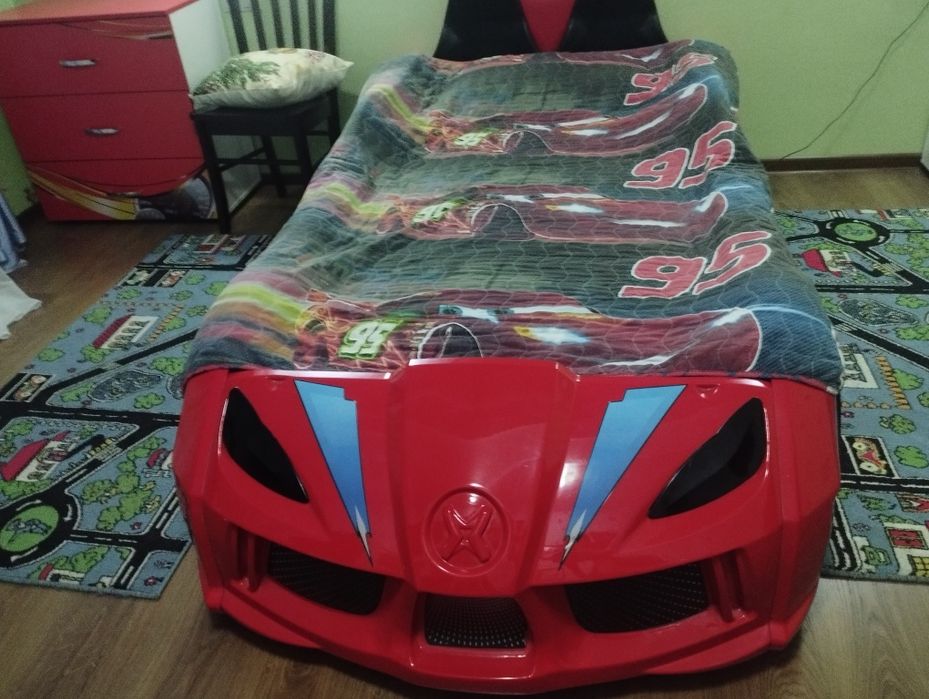 Детская 4D кровать с подсветкой