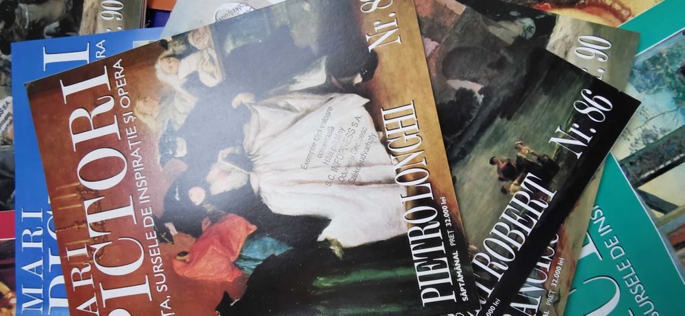 Colectie de reviste Mari Pictori