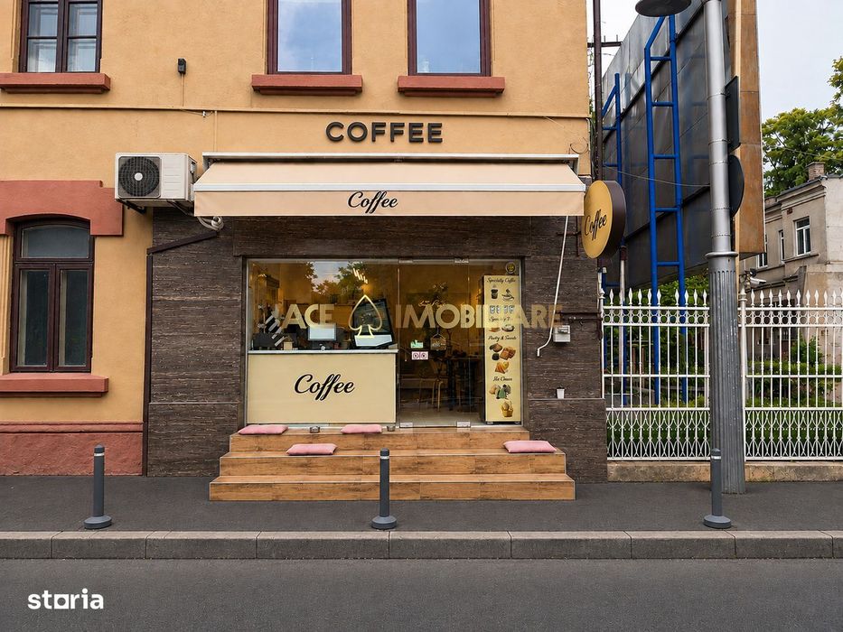 Spatiu Comercial | Romana | 25MP | VAD Pietonal | Pretabil Cafenea