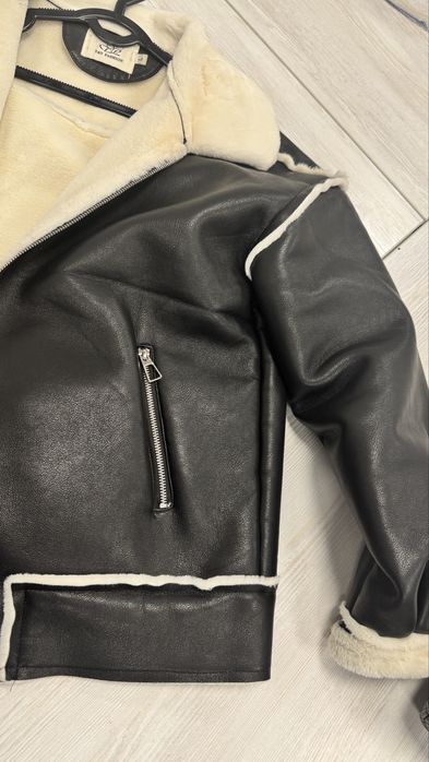 Авиатор дубленка ,куртка шуба L размер