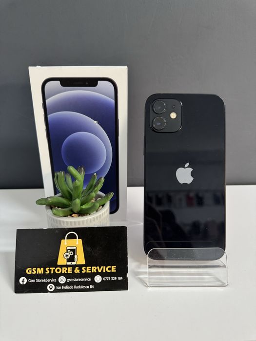 Iphone 12 128Gb Black Garantie Gsm Store&Service