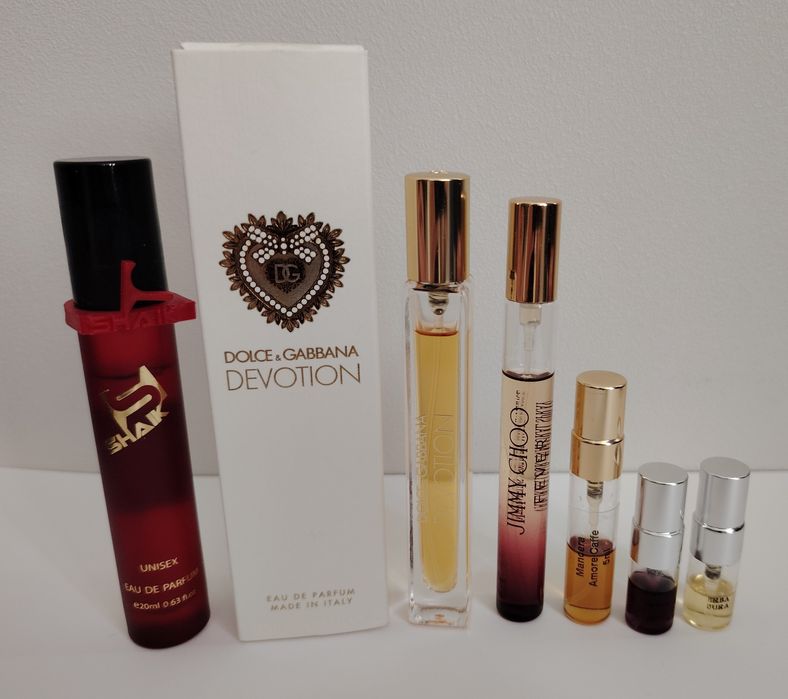 Продам сет люксового парфюма: D&G Devotion, Jimmy Choo + ниша