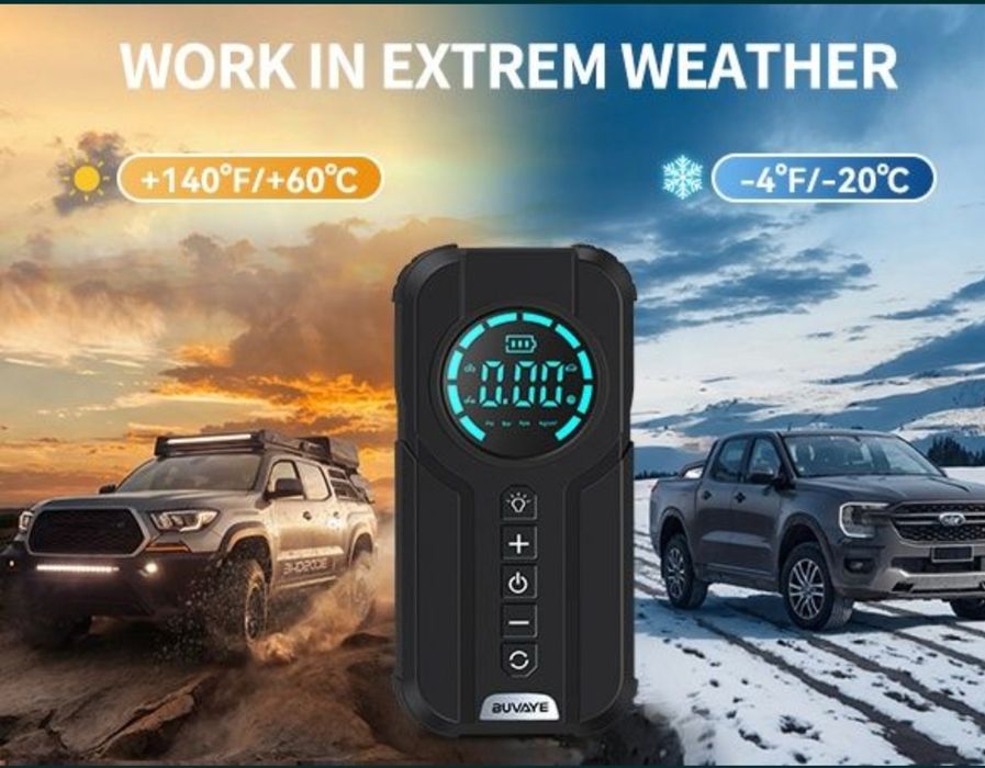 Jump Starter, powerbank, бустер, пусковое устройство, avto poverbank