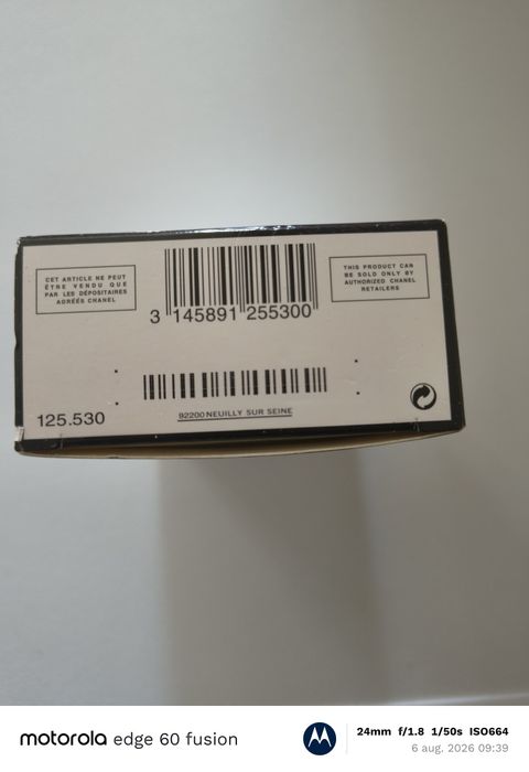 Apa de parfum Chanel