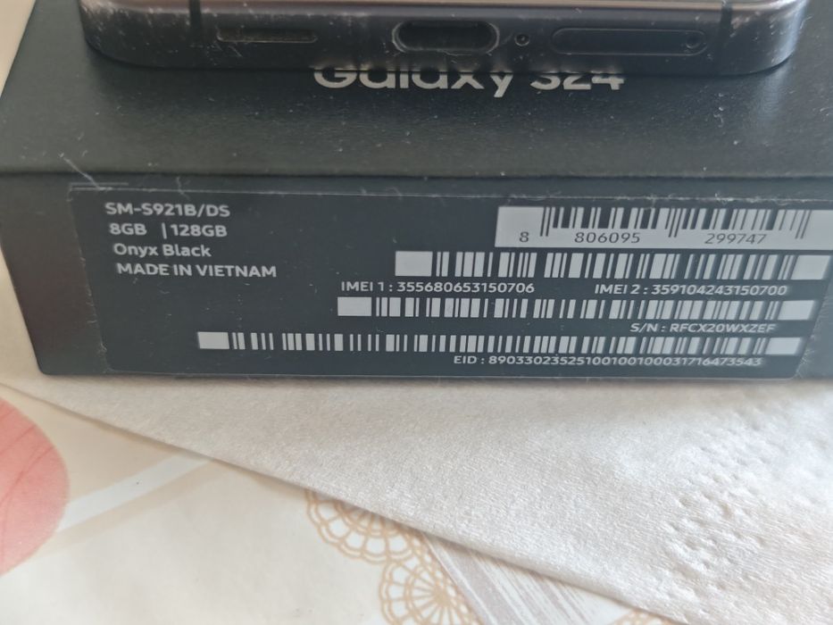 Samsung S24 128gb 8gb ram
