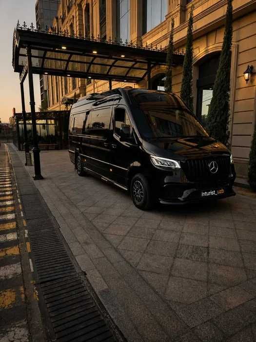 Mercedes-Benz Sprinter haydovchi bilan | Qulay mikroavtobus | Transfer
