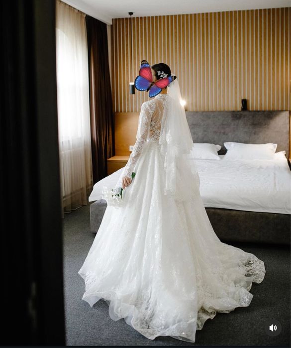 Свадебное платье - кружевное