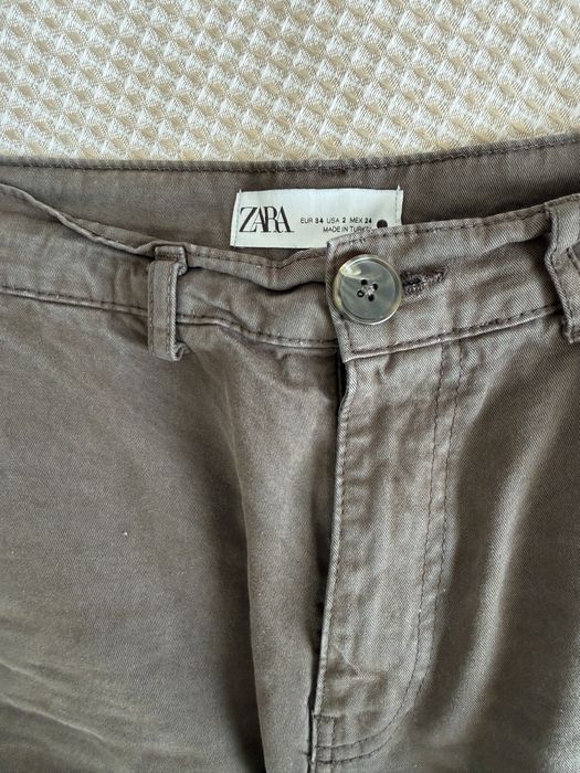 Дънки зара леопардови