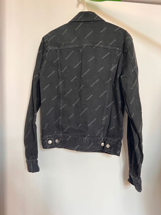 Jacheta jeans sandro