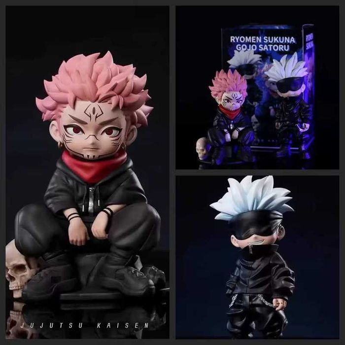 SET Jujutsu Kaisen Satoru Gojo & Sukuna Action Figure Set FULL BOX