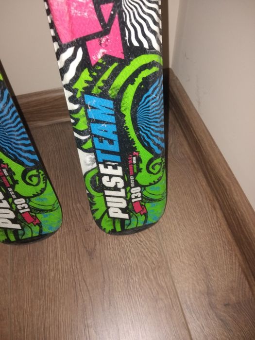 Детски ски 130. ELAN (PulseTeam / Tecno pro)+ каска и щеки + подарък