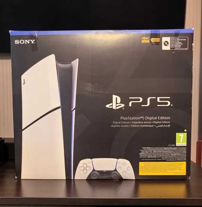 Playstation 5 Slim Disk Edition Панел Spider Man  Нови 24 м гар.