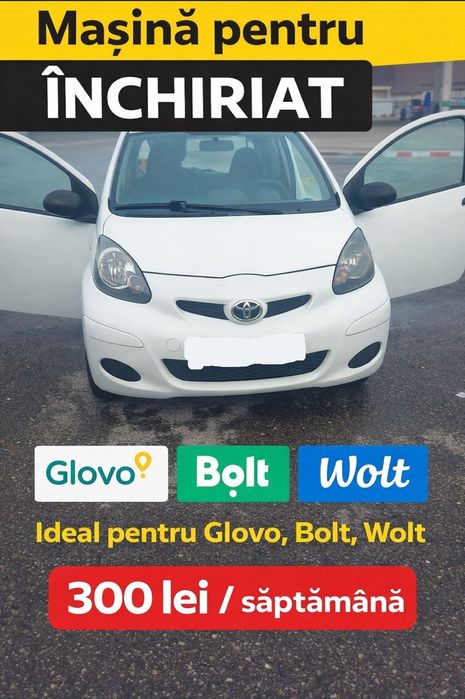 Inchiriez auto Bolt Uber Tazz