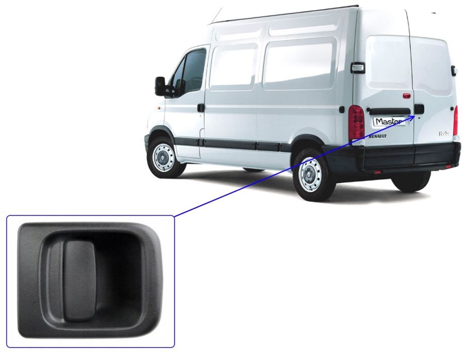 Външна дръжка за Opel / Renault