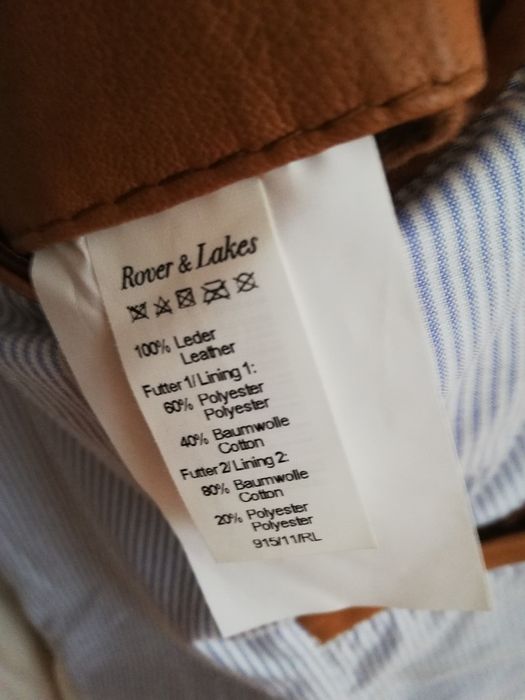 Geaca piele bărbati Rover&Lakers M
