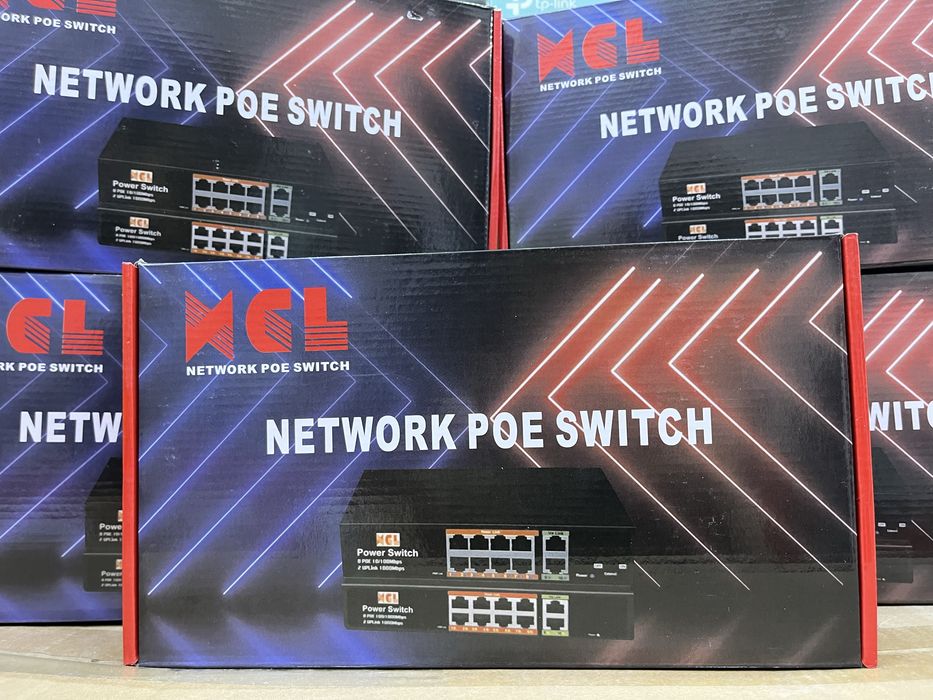 Пое свитч гигабитный + SFP